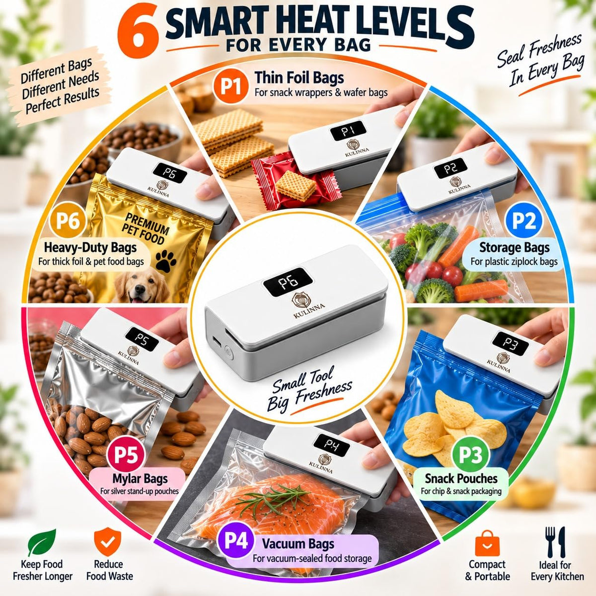Portable Magnetic Heat Sealer
