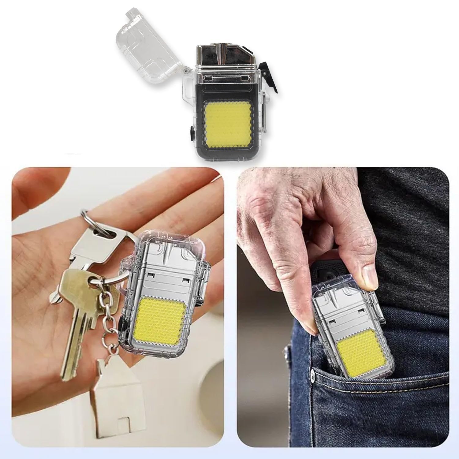 Beamflixo 2-in-1 Rechargeable Lighter