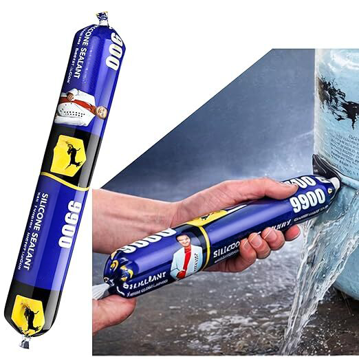 PermaFlexey Waterproof Silicone Sealant (Pack of 2)