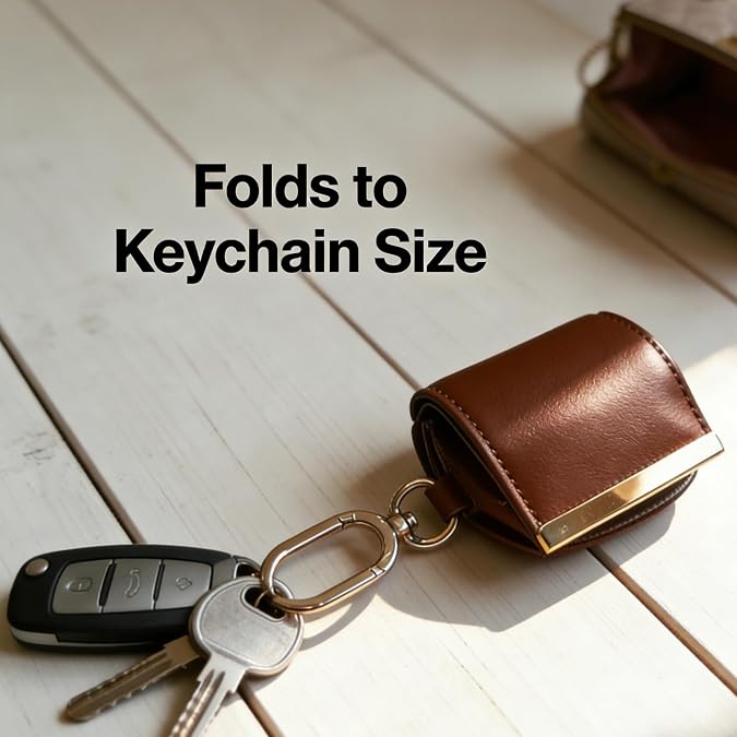 Foldable Keychain Tote Bag