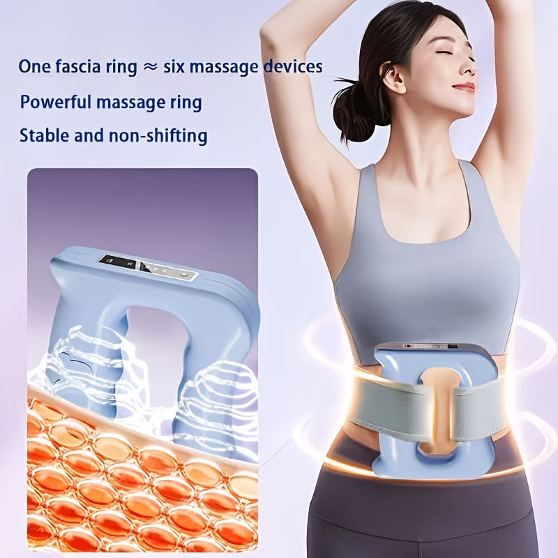 Smart Abdominal Massager Belt | Body Massager Massage Gun Deep Tissue Body Massages Smart Fascial Massager Belt