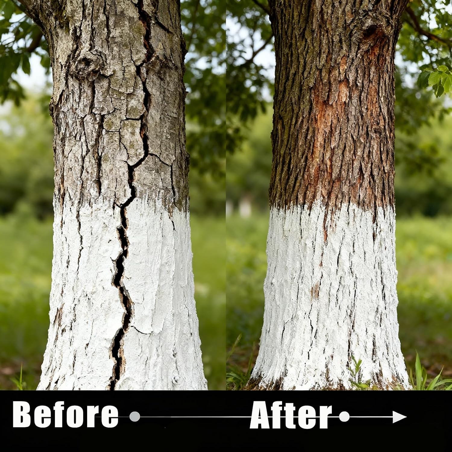 Tree Trunk Whitewash Paint (Pack of 2)