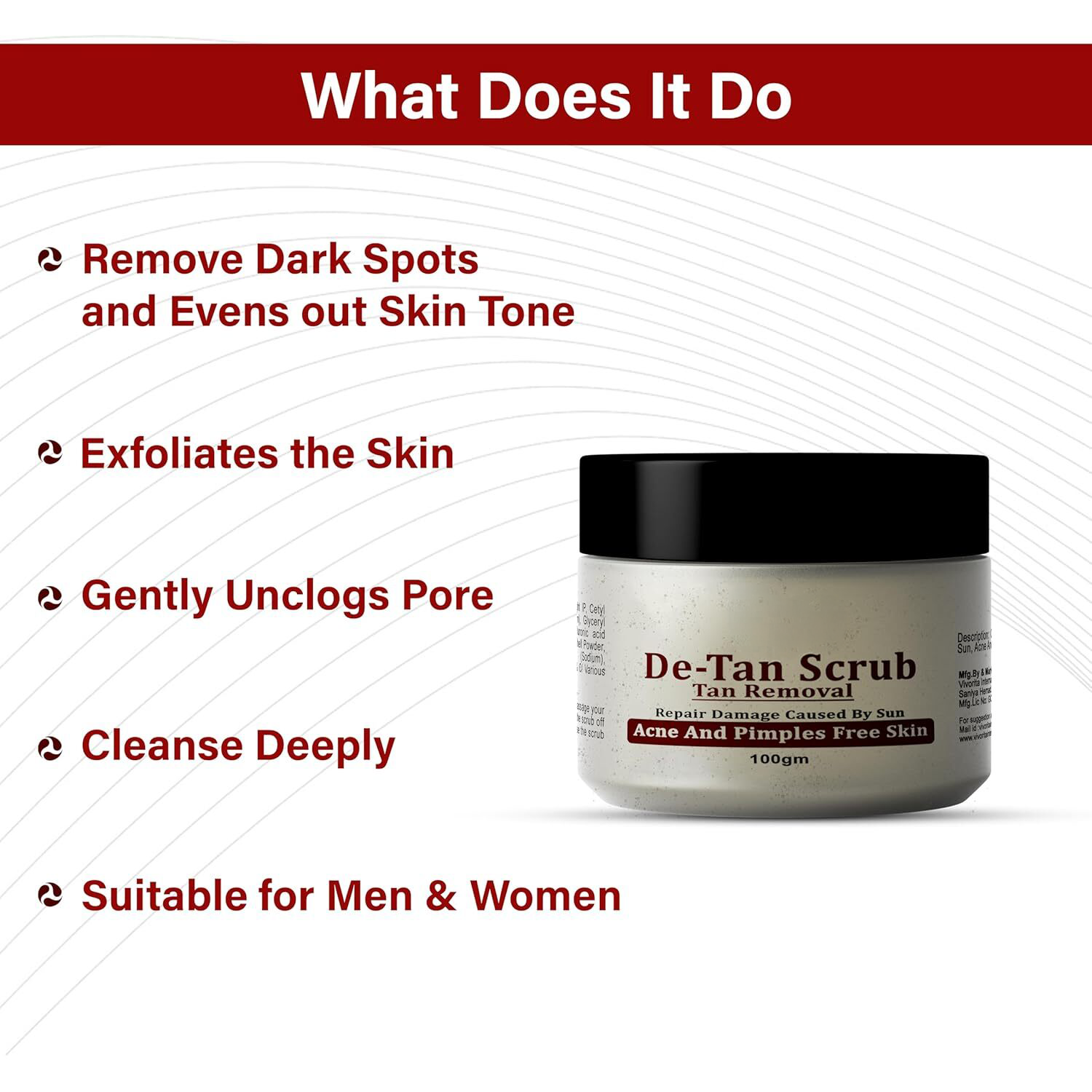 DeTanElitex De-tan Face Pack (Set of 2)