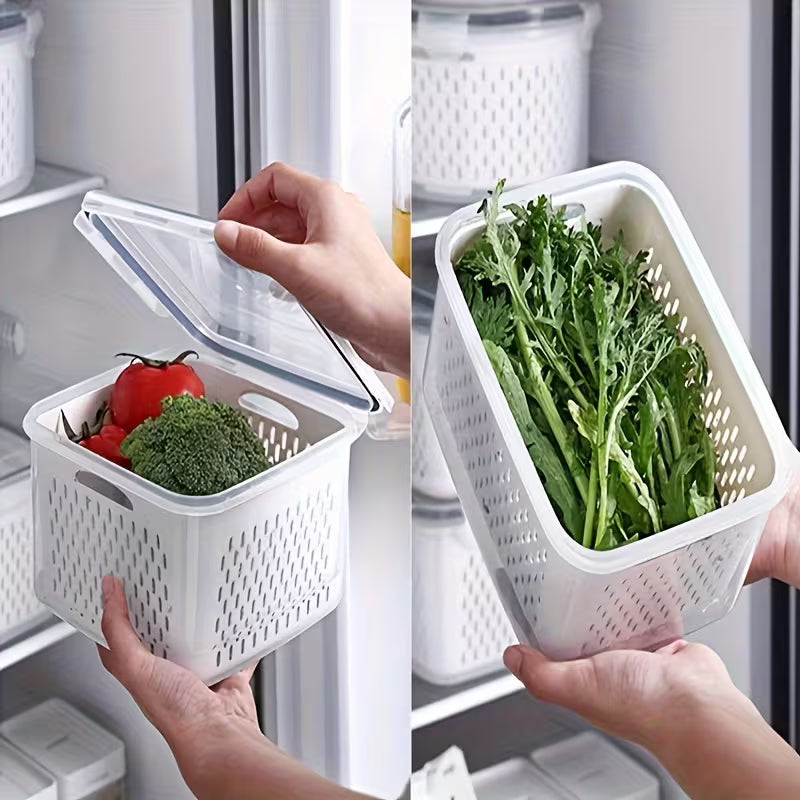Kitchen Food Storage Container Set (Set of 3)