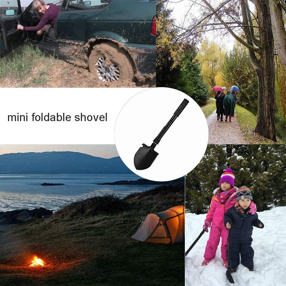 9-in-1 Mini Folding Shovel | Snow Shovel Car Portable Flodable Shovel Lightweight - 9-In-1 Mini Foldable Showel
