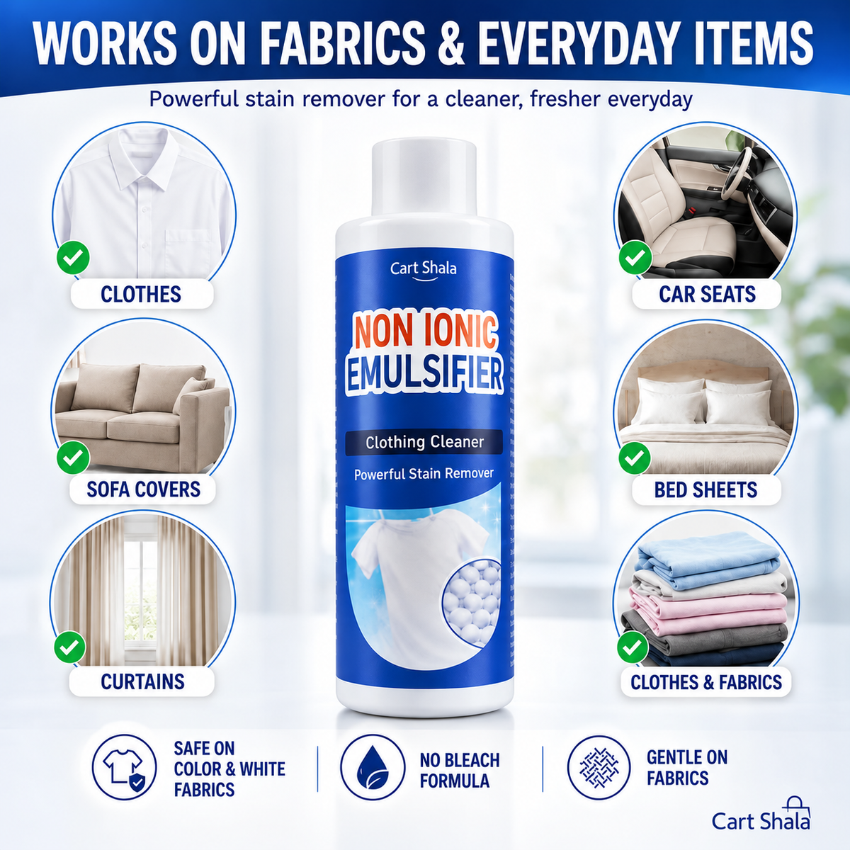 All-Purpose Clothing Stain Cleaner (Set of 2)