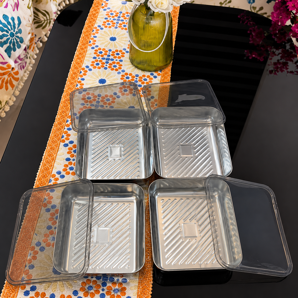Stainless Steel Food Tray
