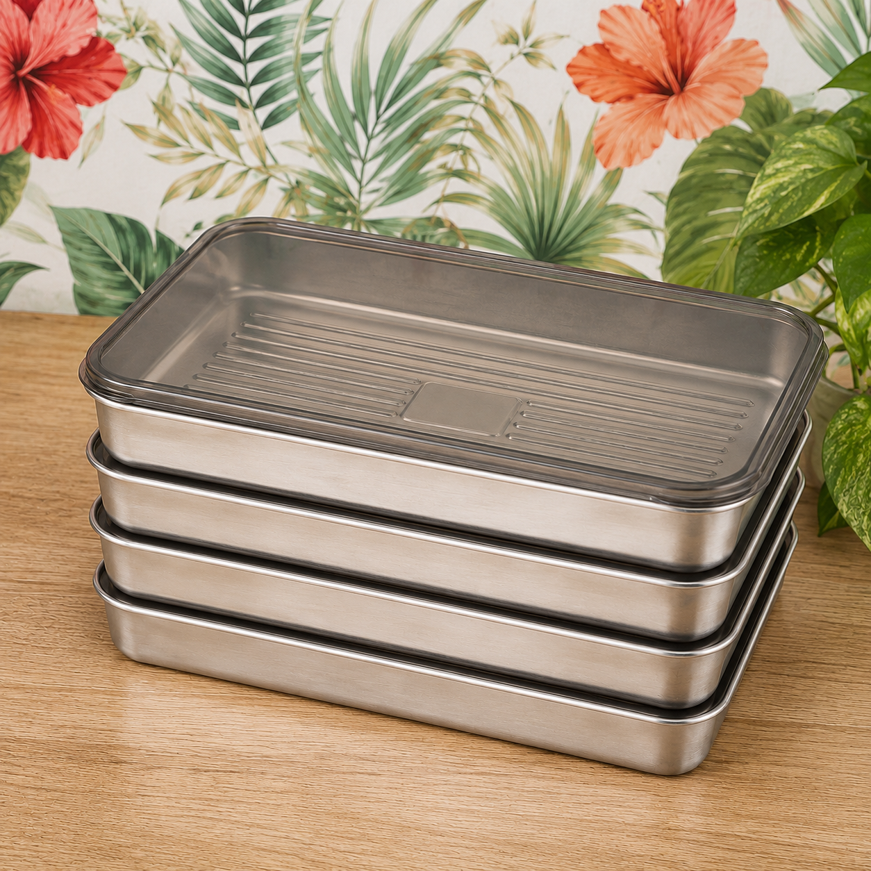 Stainless Steel Food Tray