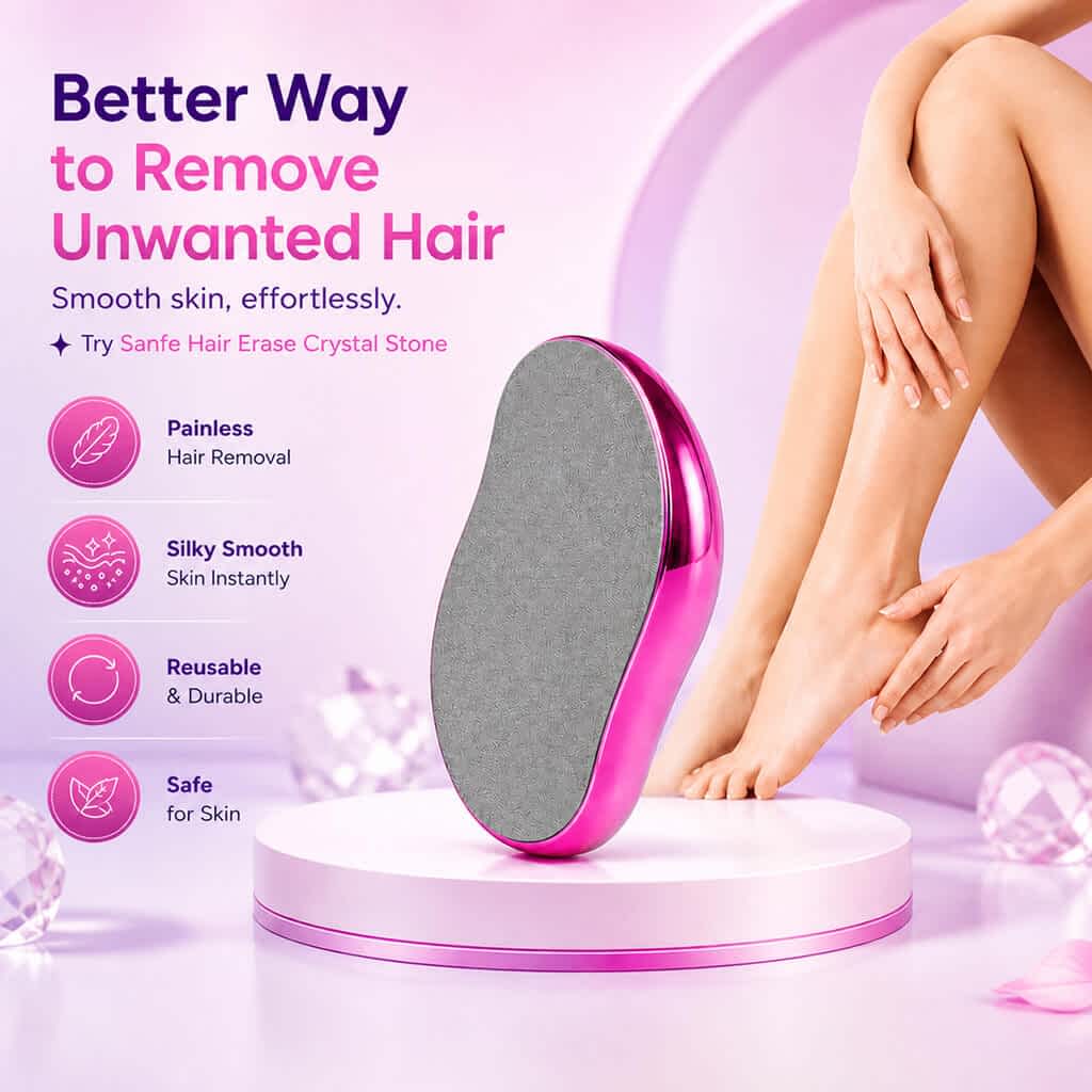 Unisex Crystal Hair Remover