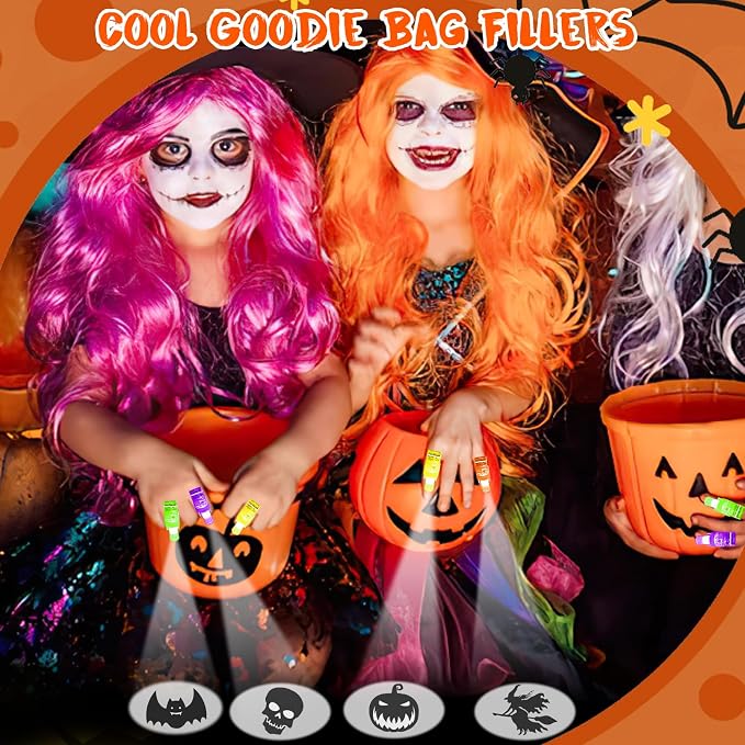 Halloween Projection Finger Toy (Pack of 10)