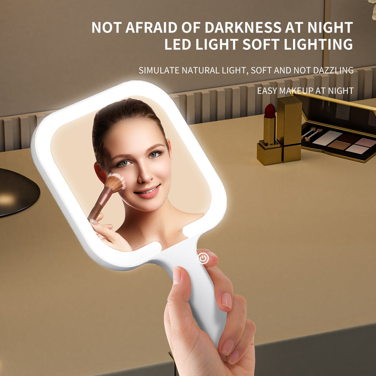 LED Handheld Mirror