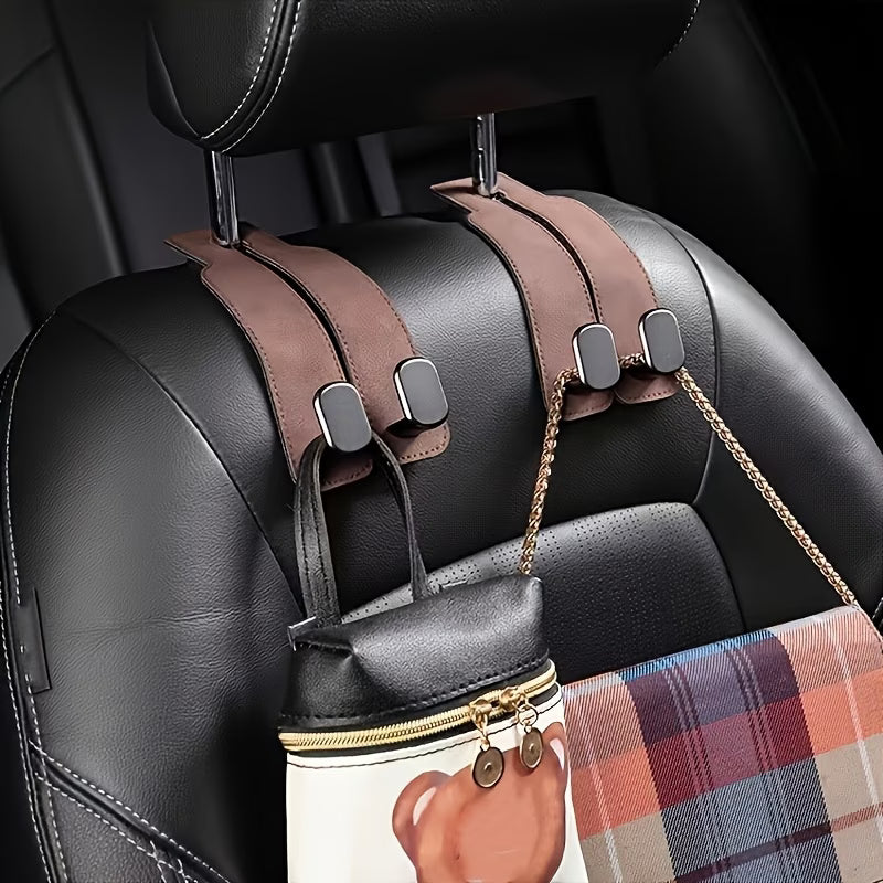 Dual-Hook Car Headrest Organizer Dual-Hook Car Headrest Organizer
