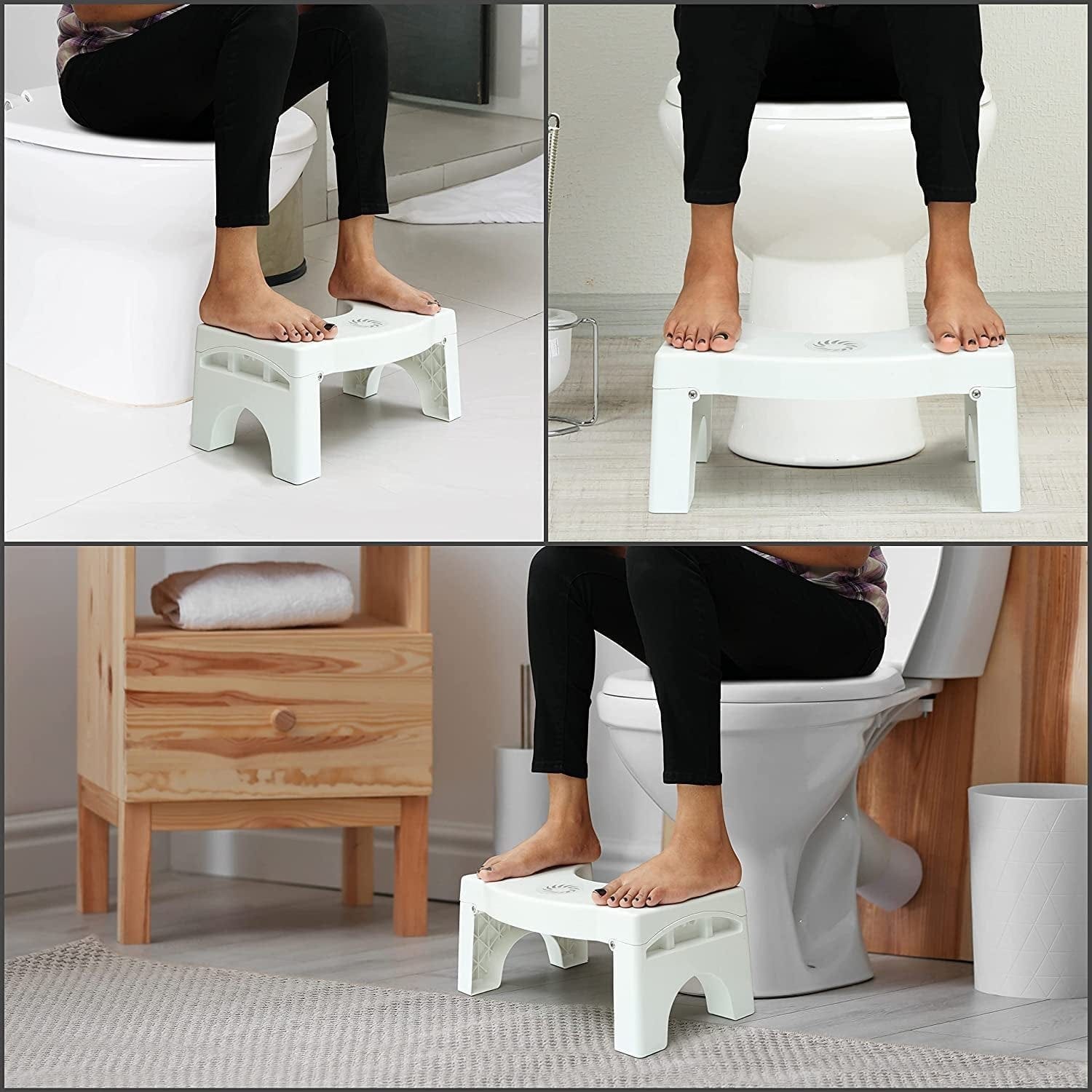 Accessories Of Bathroom Toilet Seat Western Plastic Bathroom Stool  - Potty Training Stool 🎉Diwali Offer🎉 Potty Training Stool