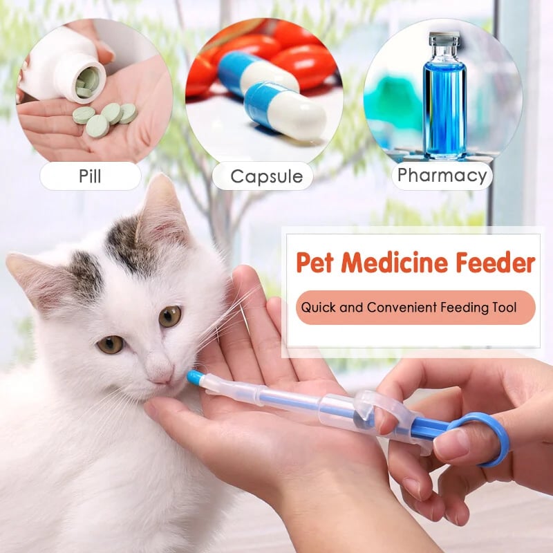 2-in-1 Pet Medicine Feeder (Set of 2)