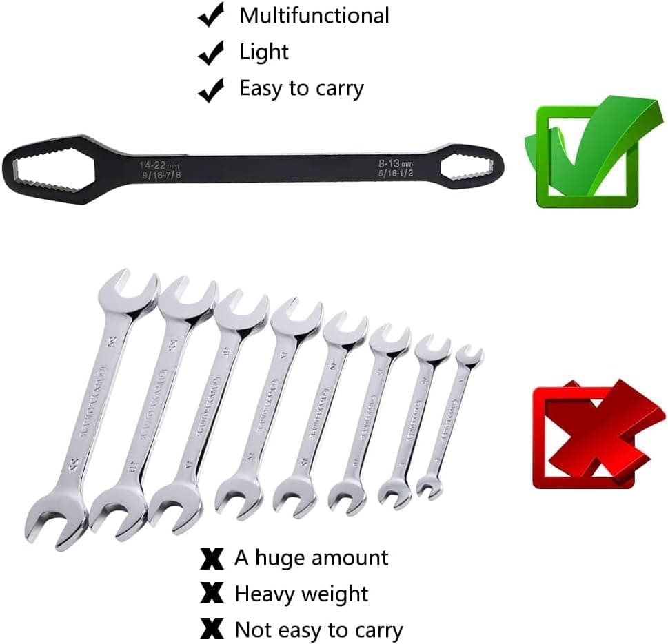 Adjustable Wrench Set | Spanner Set Tool Pliers Universal Wrench Adjustable Torx Wrench Set