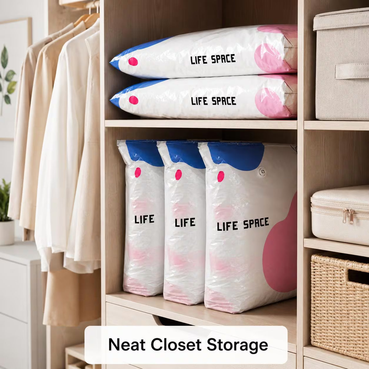 Vacuum Storage Bags – Press & Seal