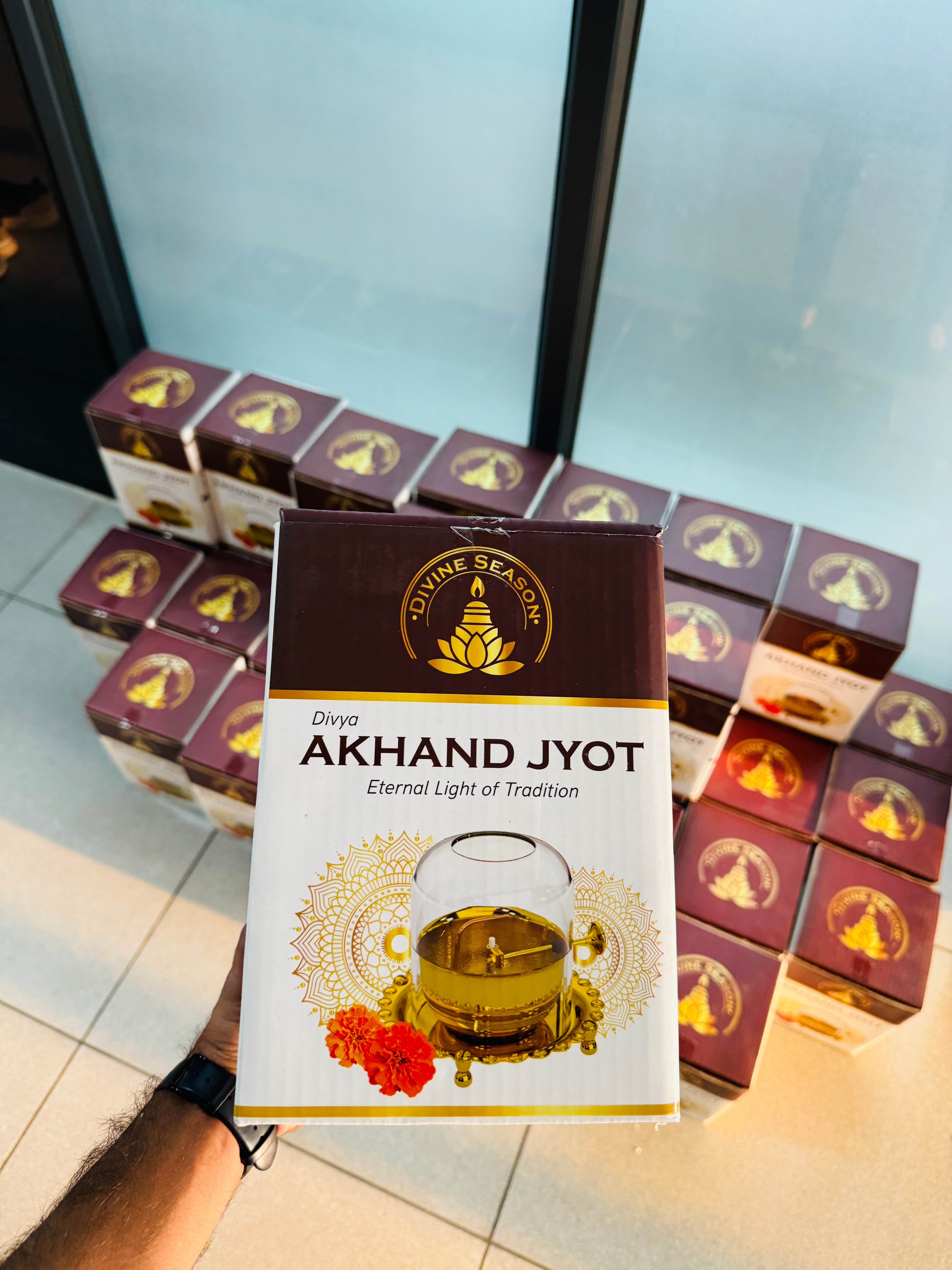 Akhand Jyot Diya | Home Decor Ganesha Laxmi Decorations For Diya Brass Home Items - Akhand Jyot Diya Divya Akhand Jyot Diya