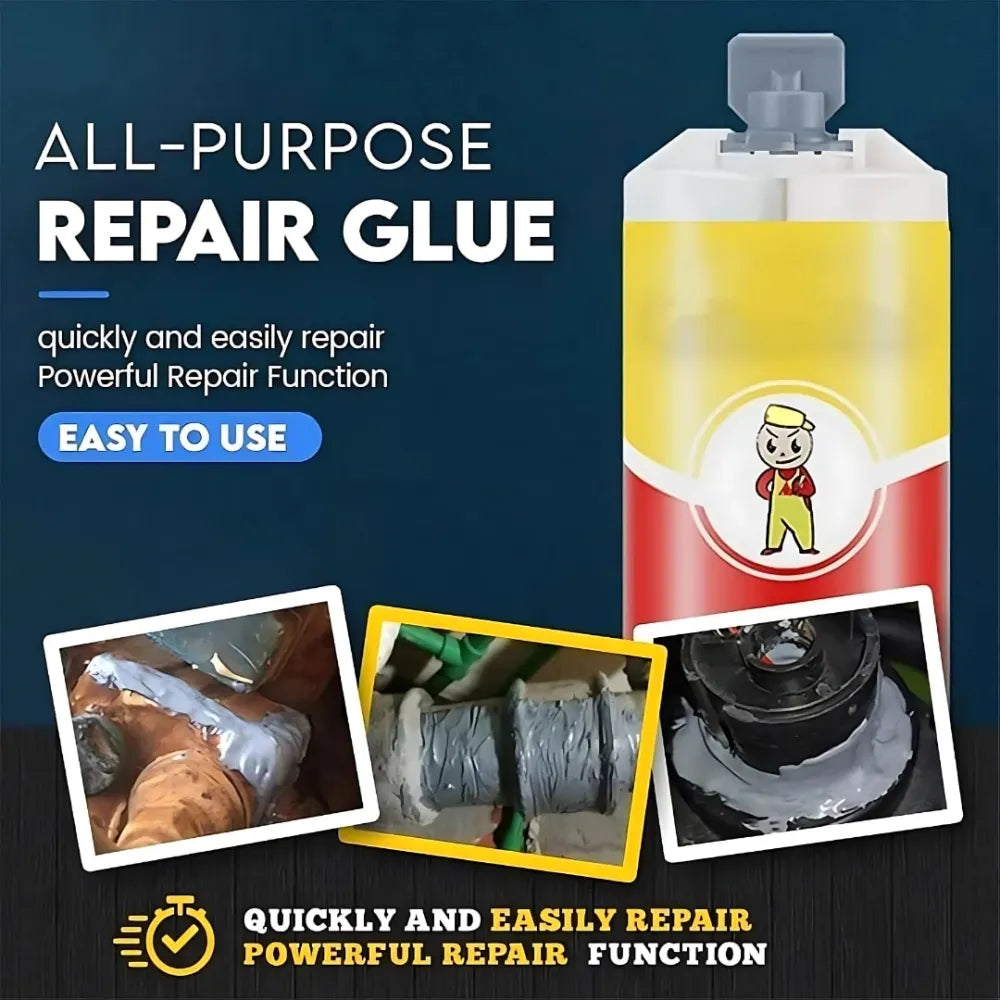 All-purpose Repair Glue (Pack of 2) | Strongest Glue All Purpose Repair Glue Fix Water Tank - Glue Guns - All-purpose Repair Glue (Pack of 2)