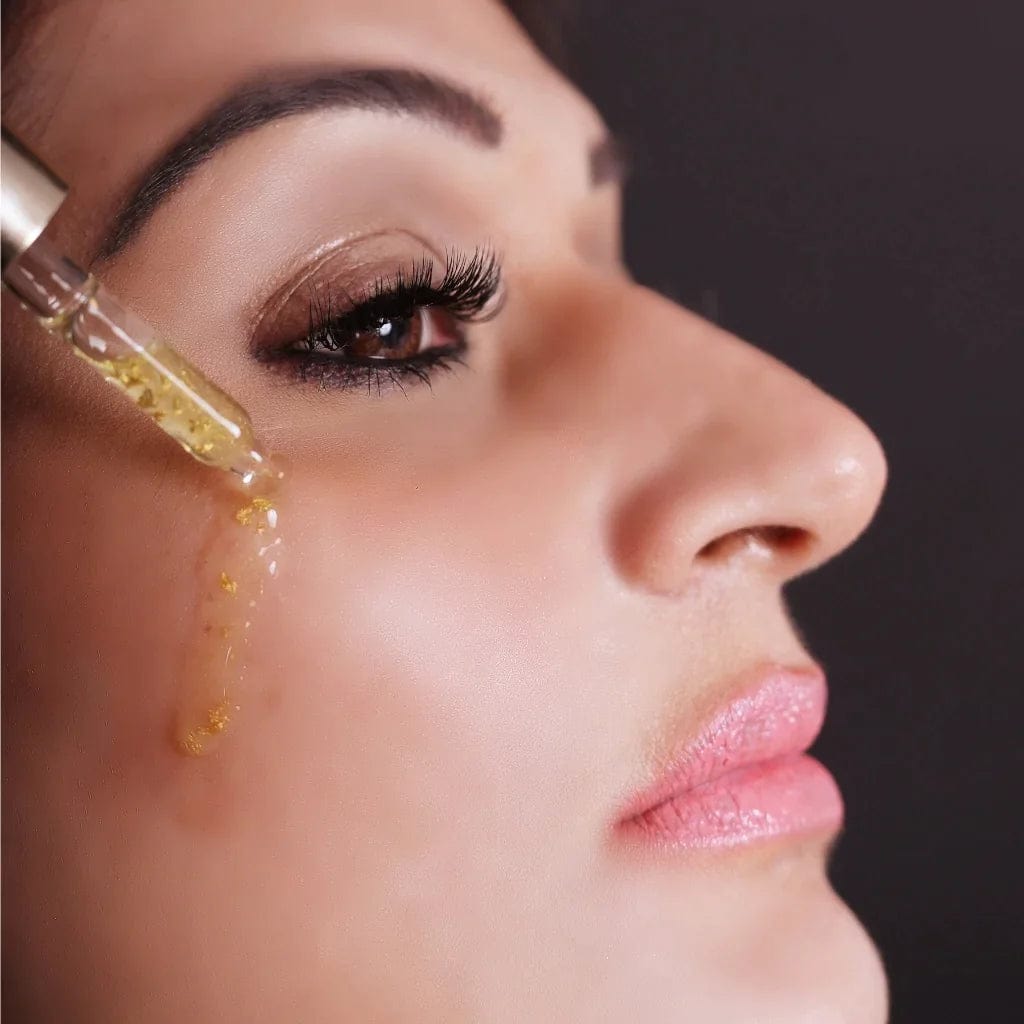 Anti Ageing Serum Dark Circles Anti Wrinkle Oil Under Eye Serum - Under Eye Serum - Under Eye Serum 24K Gold Serum (Pack of 2)