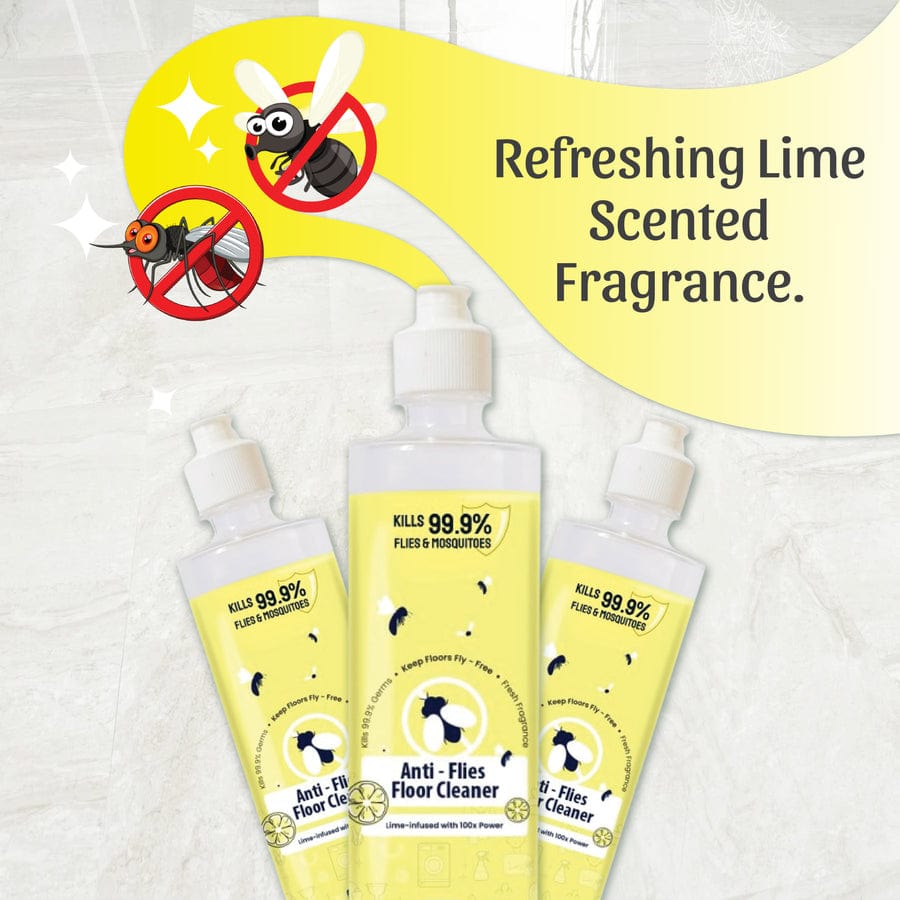 Anti Flies Floor Cleaner (Pack of 2) | Foot Cleaner Mop Home Liquid Cleaning Floor Anti Flies Floor Cleaner (Pack of 2)