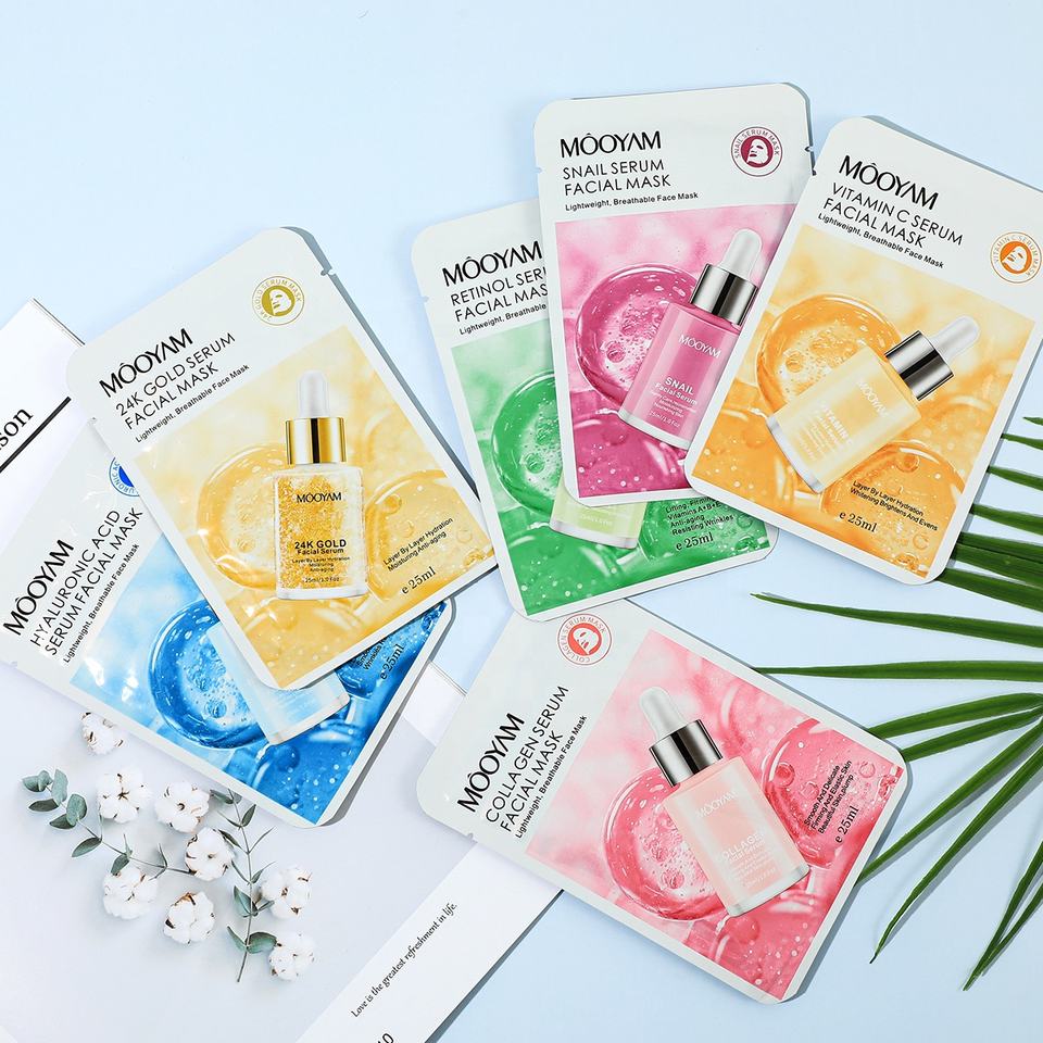 Anti-Wrinkle Face Sheet Mask (Pack of 6) | Face Masks Facial Mask For Women Sheet Masks Skin Care Pack - Anti-Wrinkle Face Sheet Mask (Pack of 6)