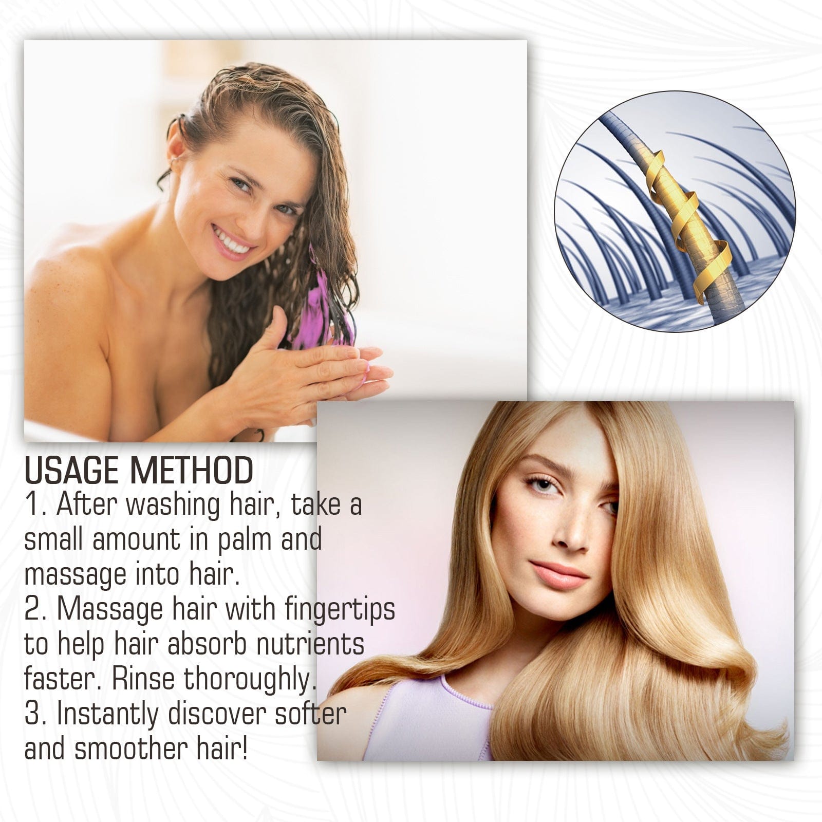 Argan Oil Hair Mask Spa Cream Frizzy hair Pilgrim Serum Conditioners- Keratin Repair Hair Mask Keratin Repair Hair Mask