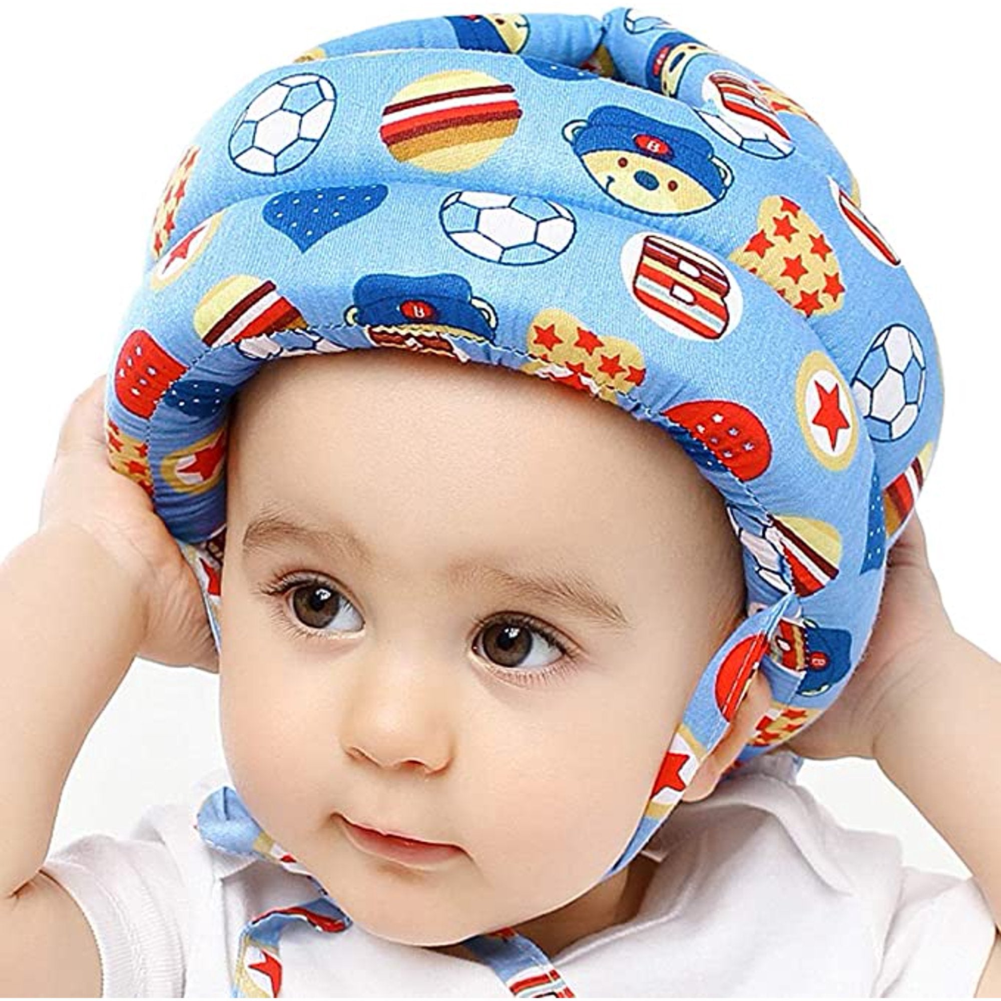 Baby Helmet  | Baby Products Cute Infants Safety Helmet Soft For Infant - Baby Helmet