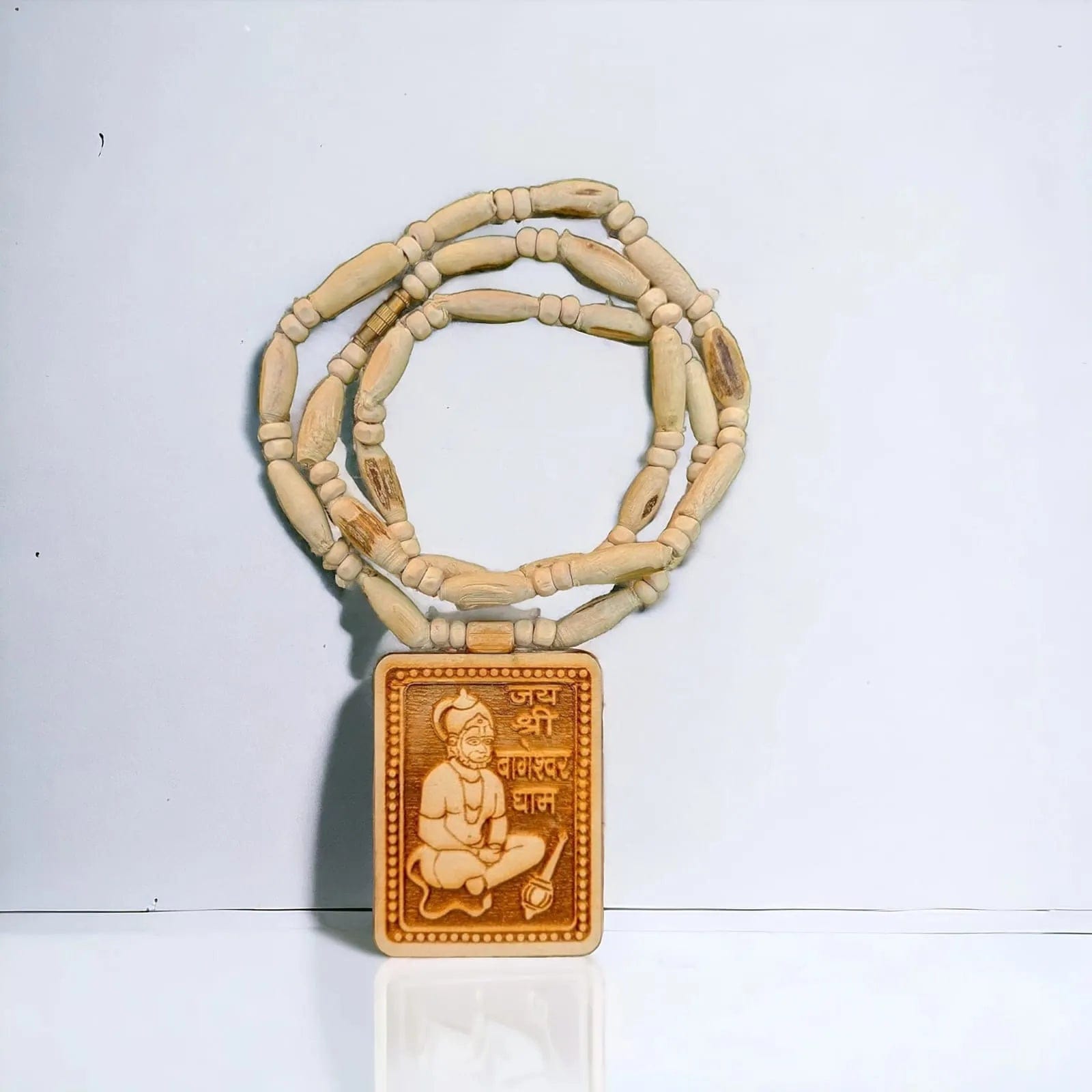 Bageshwar Dham Rudraksha Tulsi Kanthi Mala Hanuman Locket (Buy 1 Get 1 Free) Bageshwar Hanuman Mala (Buy 1 Get 1 Free)