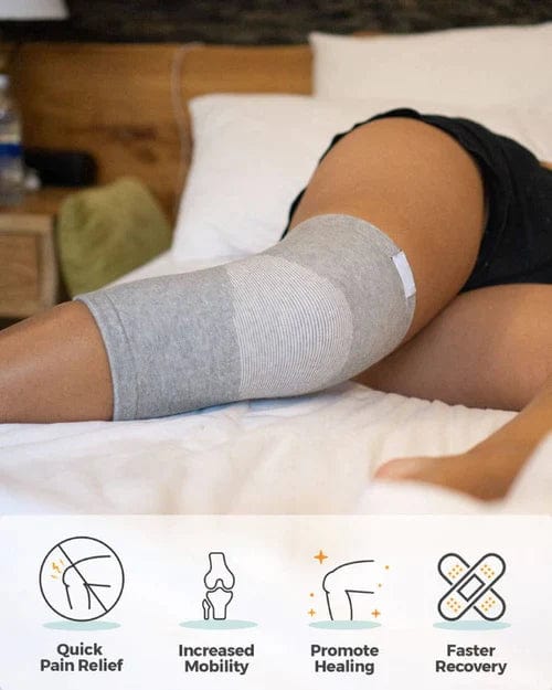 Bamboo Compression Knee Sleeves | Pack Of 2 Bamboo Compression Knee Sleeves | Pack Of 2