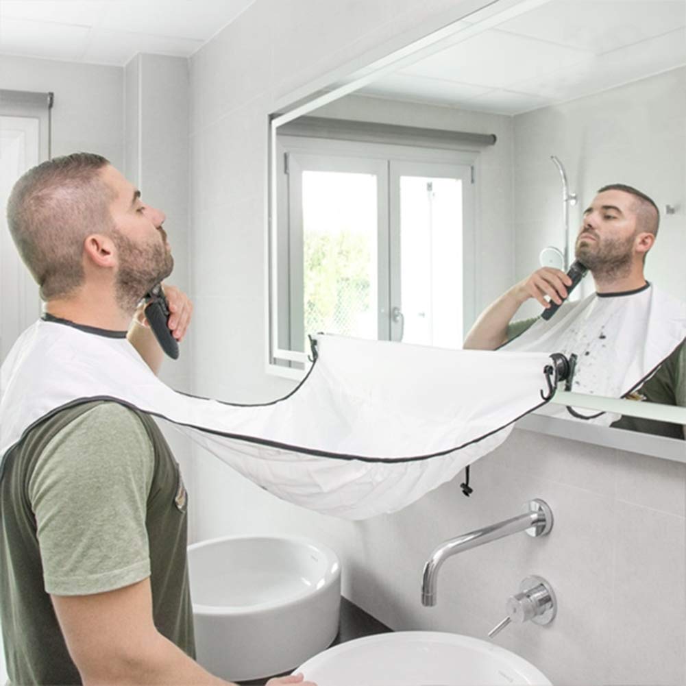 Beard Shaving Apron | Beard Styling Bib Hair Apron For Home Beard Shaving Apron