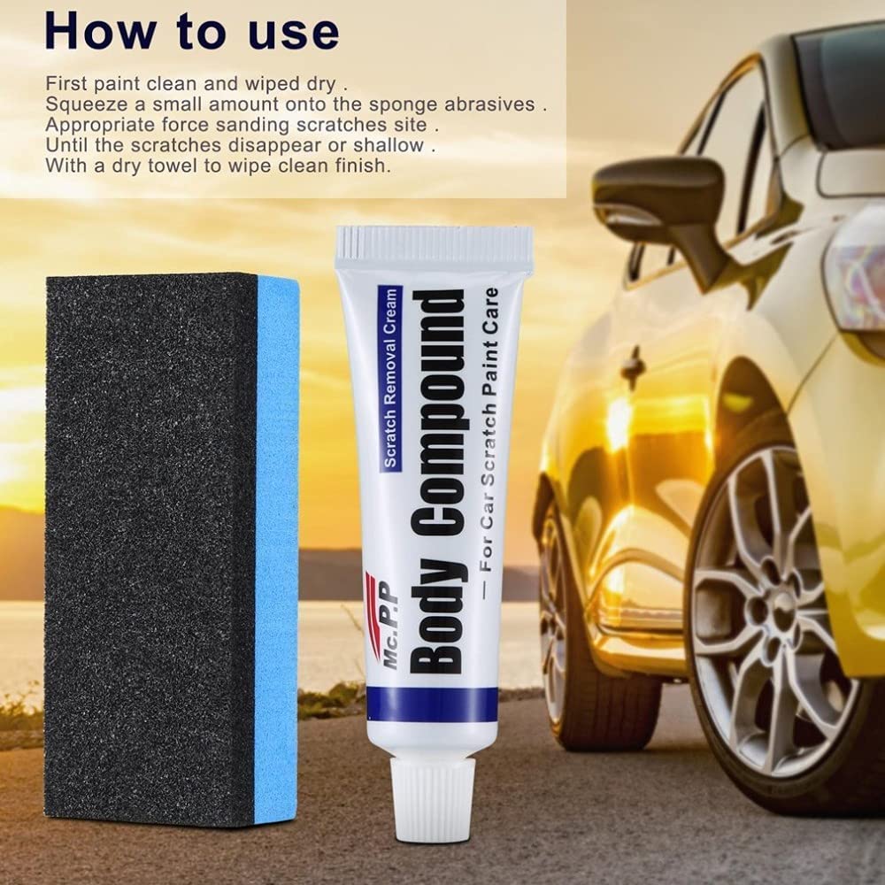 Best Scratch Remover For Cars Paint Repair Body Compound Car Scratch Remover