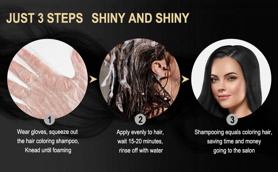 Black Dye Shampoo! Black Dye Shampoo!