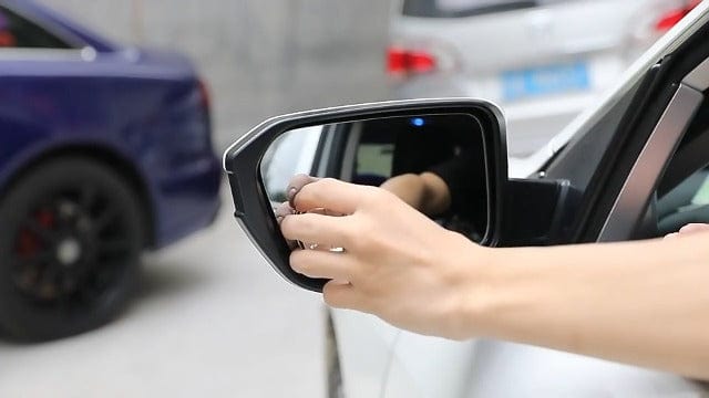 Blind Spot Mirror For Car Curved Round Large Car Mirror Accessories Automobiles Blind Spot Mirror for Car (Pack of 2)