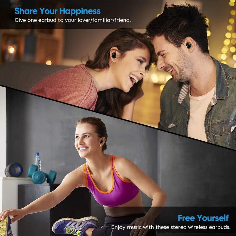 Bluetooth Headphones Wireless Earphones Earbuds Headset  - M10 tws Bluetooth Earbuds Bluetooth Earbuds