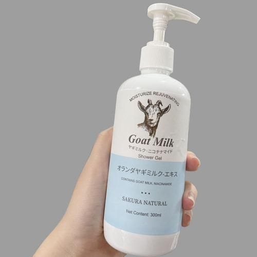 Body Wash Shower Gel Goat Milk Wash For Women Body Cleansers Goat Milk Shower Gel