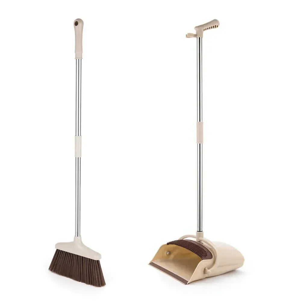Broom & Dustpan Set | Home Cleaning Floor Mop Dust Cleaner Dustpan Broom Broom & Dustpan Set