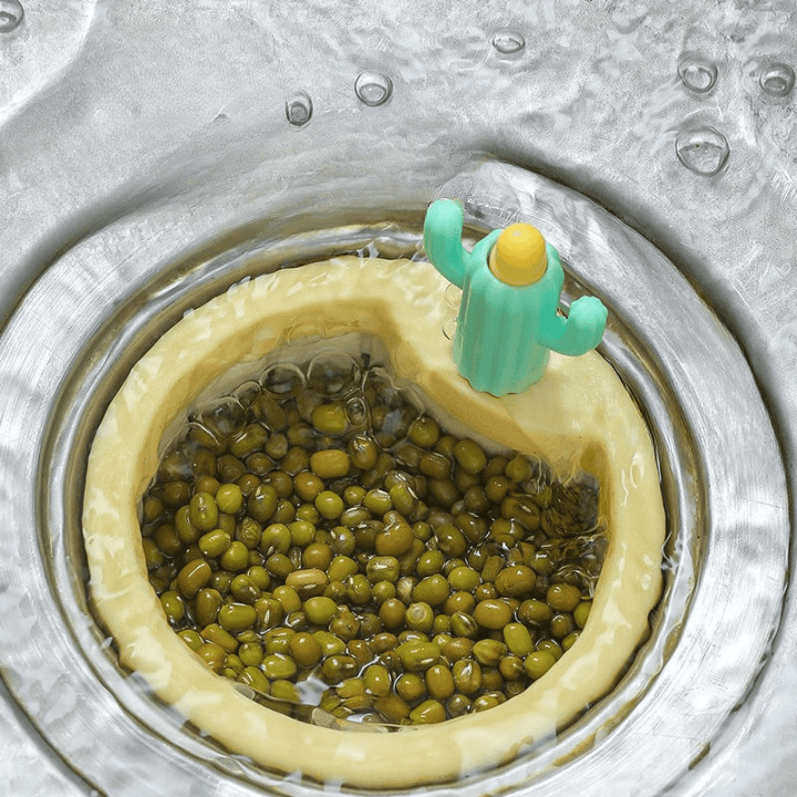 Cactus Kitchen Sink Drain Strainer (Set of 2) | Kitchen Sink Washbasin Cleaning Strainer Basket  Cactus Kitchen Sink Drain Strainer (Set of 2)
