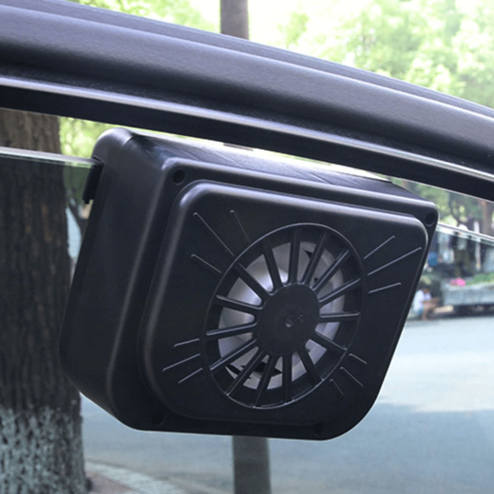Car Auto Solar Fan | Solar Powered Fan Energy Auto Products Panel Car Window Fan - Car Auto Solar Fan