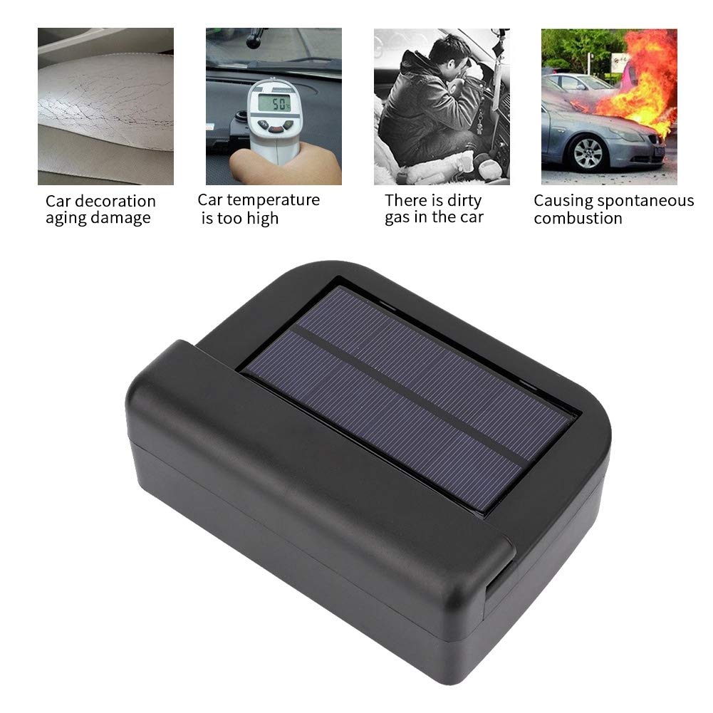 Car Auto Solar Fan | Solar Powered Fan Energy Auto Products Panel Car Window Fan - Car Auto Solar Fan