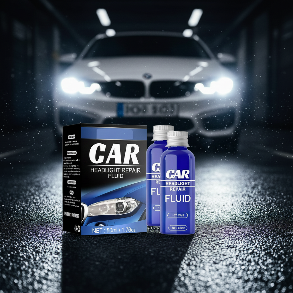Car Headlight Repair Fluid(Pack of 2) | Repair Car Maintainence Headlight Repairing Fluids From Scratch - Car Headlight Repair Fluid (Pack of 2)