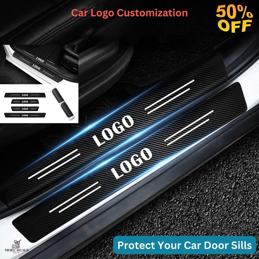 Carbon Fiber Door Sill Protector (4 Pcs) Car Accessories Carbon Fiber Door Sill Protector (4 Pcs)