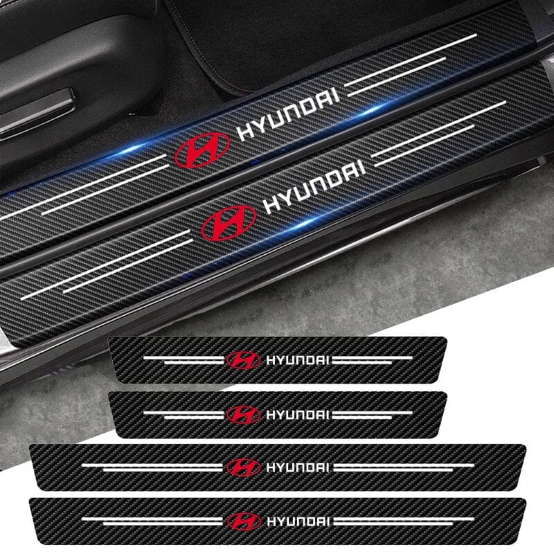 Carbon Fiber Door Sill Protector (4 Pcs) Car Accessories Carbon Fiber Door Sill Protector (4 Pcs)