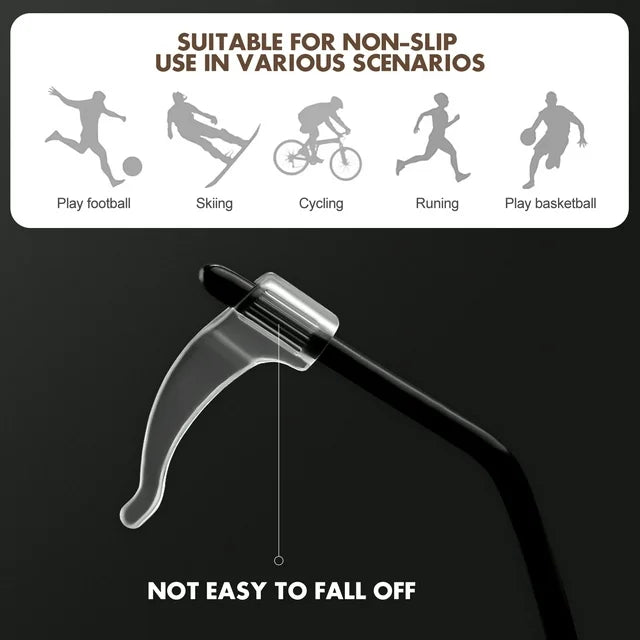 Eyeglasses Ear Grip (Set of 3 Pairs)