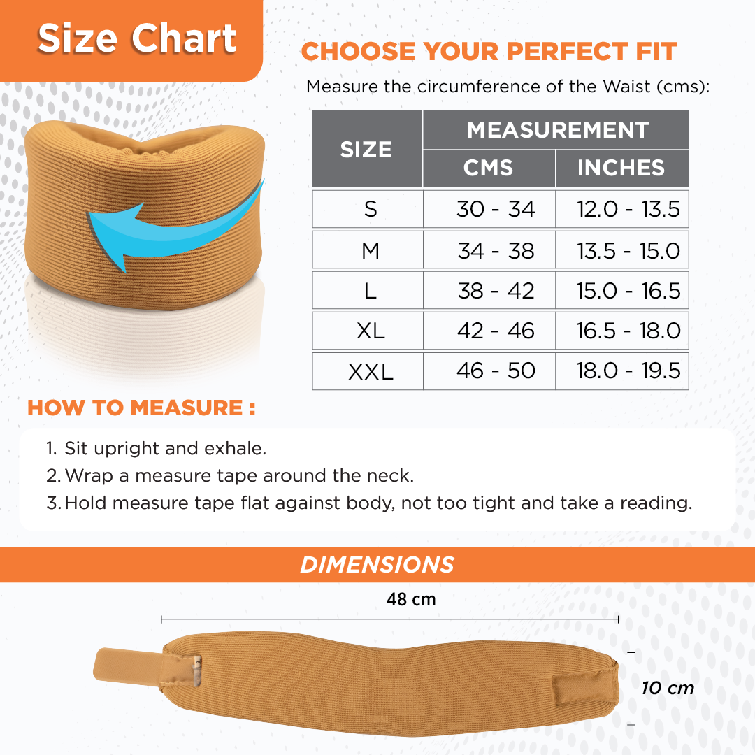 Cervical Collar | Cervical Collar Pillow For Neck Stiffness Brace Soft Collar - S - Cervical Collar Soft Fabric Cervical Collar