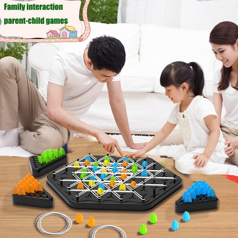 Chain Triangle Chess Game | Play Game Kids Fun Games Puzzle Brain Gaming  Chain Triangle Chess Game