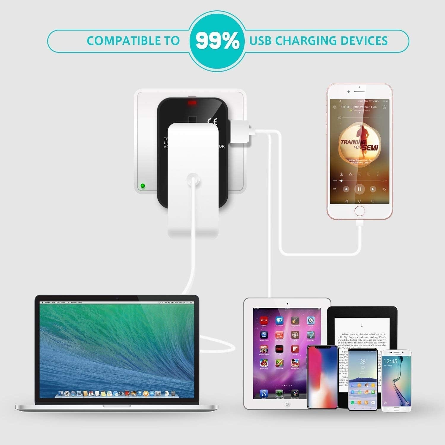 Charger Adapter Electronic Items Socket Plug Charging - All in One Worldwide Travel Adapter All-in-one Worldwide Travel Adapter