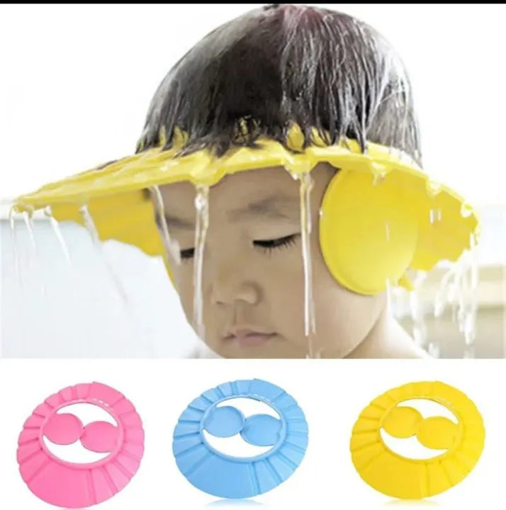 Children's bath shampoo cap | Shampoo Cap Bath Shampooing Wahing Hair Bath Caps For Kids - YELLOW - Children's bath shampoo cap