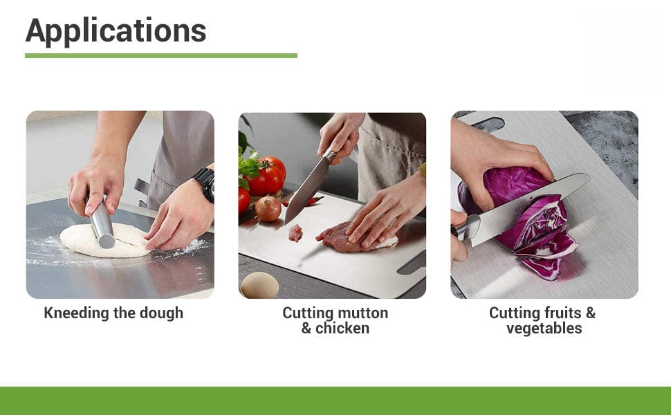 Chopping Board Stainless Steel Cutting Vegetables Board Chopping Boards Stainless Steel Chopping Board