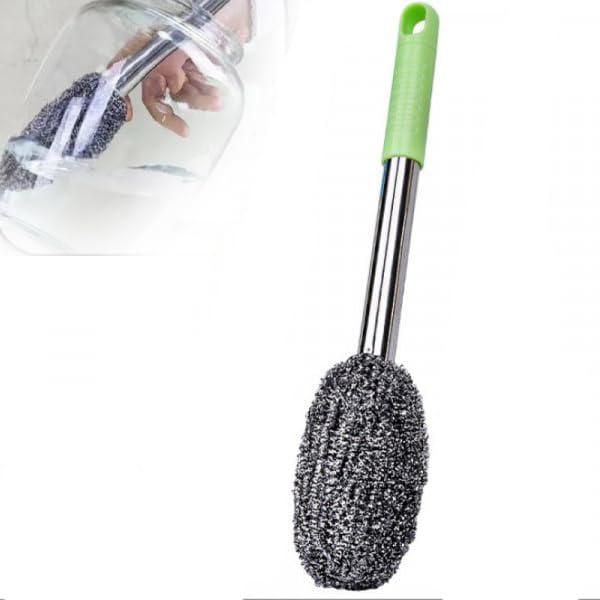Cleaner Scrubber Brush (Pack of 2) | Toilet Cleaner Bottle Brush Bathroom Crubber Brush - Cleaner Scrubber Brush (Pack of 2)