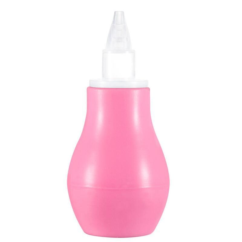 Cleaning Newborns Nose Infants Nose Nasal Aspirators Newborn Aspirator - Silicone Nasal Aspirator Pink Baby Nasal Aspirator